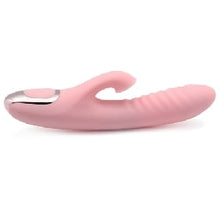 Load image into Gallery viewer, 20-Speed Pink Color Silicone Rabbit Vibrator with Clitoral Sucking Stimulator