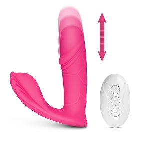 Remote Control Dildo Vibrator with pulse function XTRAXCCESSORIES Remote Control Dildo Vibrator with pulse function XTRAXCCESSORIES