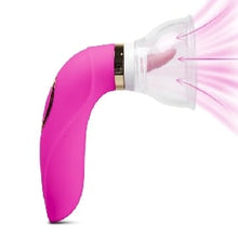 Load image into Gallery viewer, Clitoral Sucking & Licking Massager with Tongue & 2 Cups (Short)